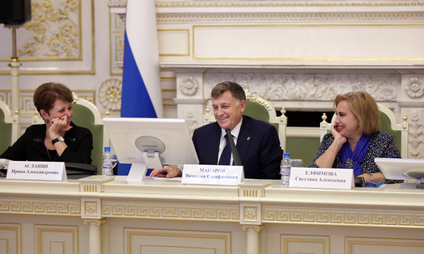 6 октября в Мариинском дворце состоялся торжественный прием Секретаря Санкт-Петербургского регионального отделения Партии «Единая Россия»,