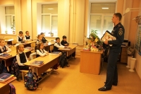 Уроки ОБЖ в День знаний в образовательных учреждениях Курортного района