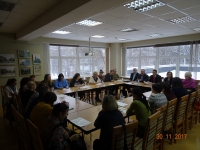 30 ноября 2017 г. в зале Зеленогорской городской библиотеки состоялось традиционное заседание круглого стола