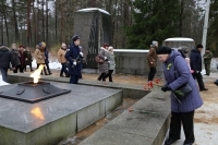 27 января на Зеленогорском Мемориале прошел торжественно-траурный митинг, посвященный 74-й годовщине полного освобождения Ленинграда от фашистской блокады