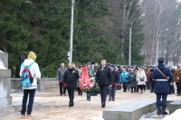 27 января на Зеленогорском Мемориале прошел торжественно-траурный митинг, посвященный 74-й годовщине полного освобождения Ленинграда от фашистской блокады