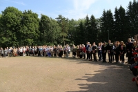 8 сентября, в 77-ю годовщину начала фашистской блокады, на Зеленогорском Мемориале традиционно прошел траурный митинг.