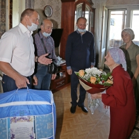 20 августа исполнилось 100 лет жительнице Зеленогорска, труженице тыла Надежде Семеновне Осипенко