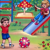 О мерах безопасности детей на игровых площадках
