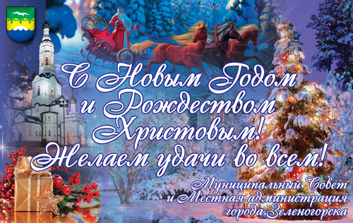 Программа проведения новогодних праздников в г. Зеленогорске