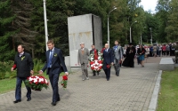 8 сентября на Зеленогорском Мемориале традиционно прошел траурный митинг, посвященный Дню памяти жертв блокады Ленинграда