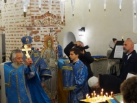 Освящение храма Покрова Пресвятой Богородицы в Зеленогорске