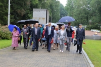 9 августа на Зеленогорском Мемориале прошел торжественно-траурный митинг, посвященный 75-летию завершения Выборгской наступательной операции