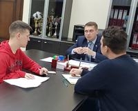 16 октября глава муниципального образования нашего города провел рабочее совещание с Советом активной молодежи Зеленогорска