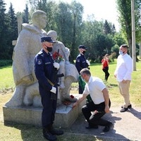22 июня - в день 80-й годовщины начала Великой Отечественной войны - в Зеленогорске прошел торжественно-траурный митинг